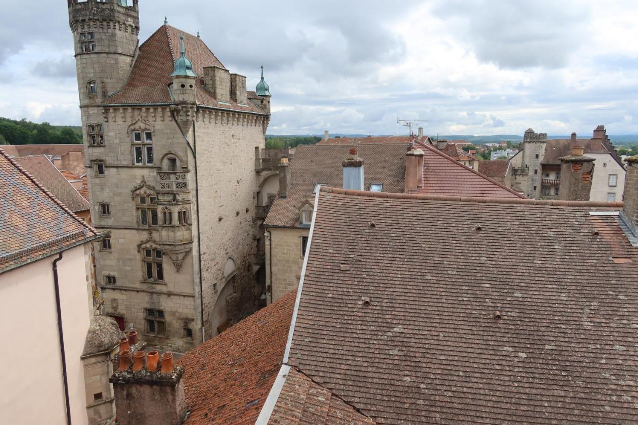 * La Tour : Vue Imprenable Sur La Ville * Люксойл-ле-Бан Екстериор снимка